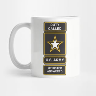 DutyCalledArmy Sister Mug